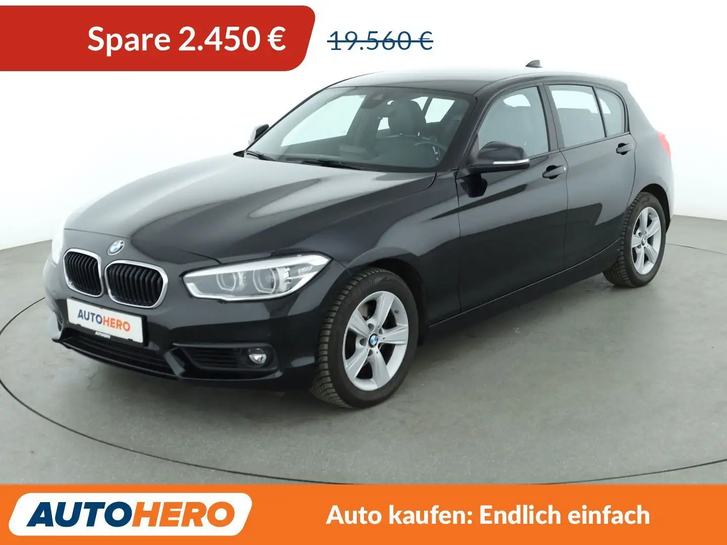 BMW 120 120i Advantage Aut. *NAVI*LED*TEMPO*PDC* Negru - 1