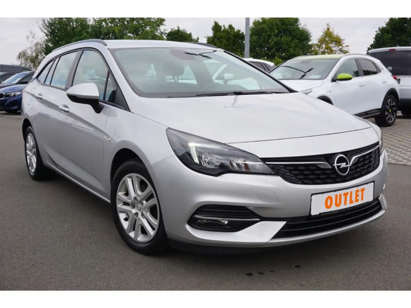 Opel Astra SpTourer1.5d-Klima-Navi-Tempo-MotorNeu0km-EU6dTemp Silber - 1