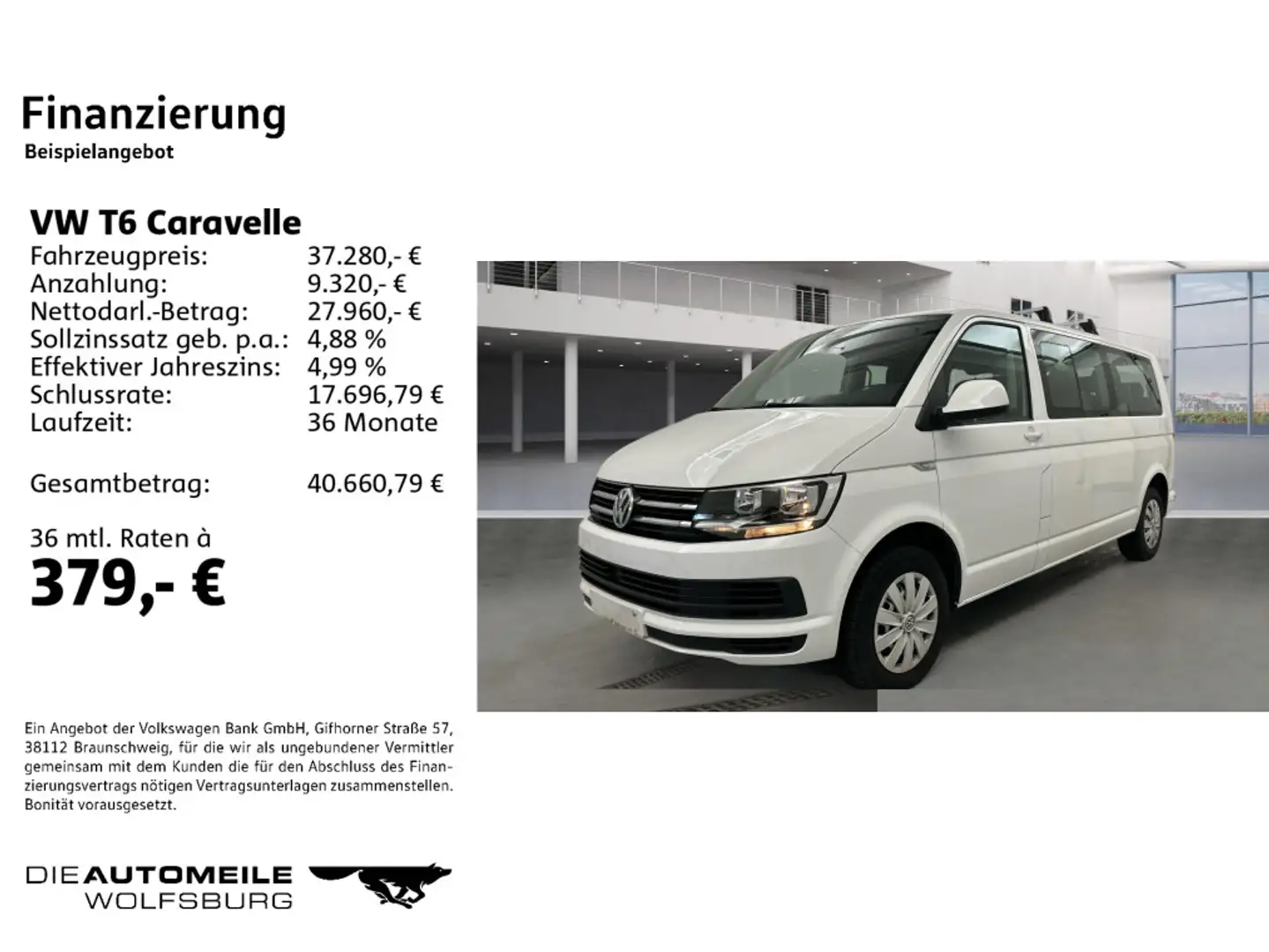Volkswagen T6 Caravelle LR 2.0TDI DSG Comfortline STANDHZ/9 Weiß - 2