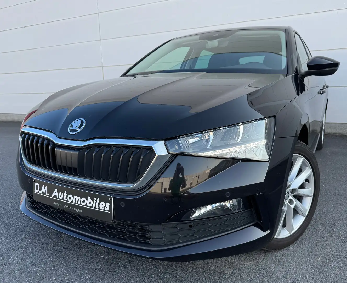 Skoda Scala 1.0 TSI Clever/Virtual-Auto-1an de Garantie* Negro - 1