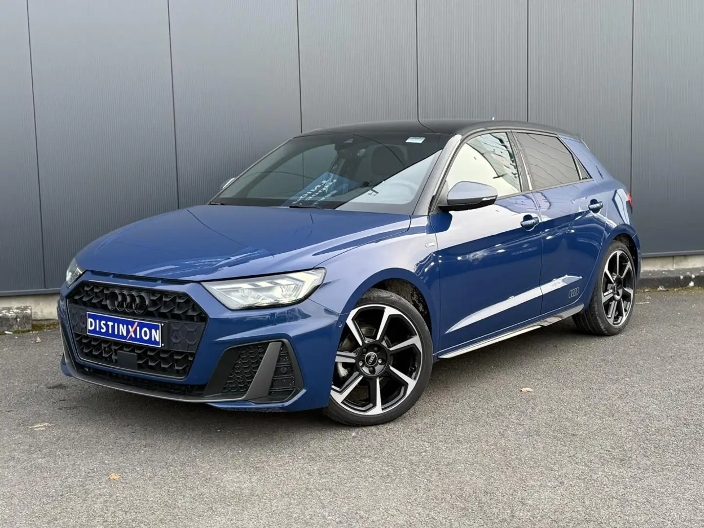 Audi A1 30 TFSI 110 S-Tronic Competition avec Audi Shadow Look Bleu - 1