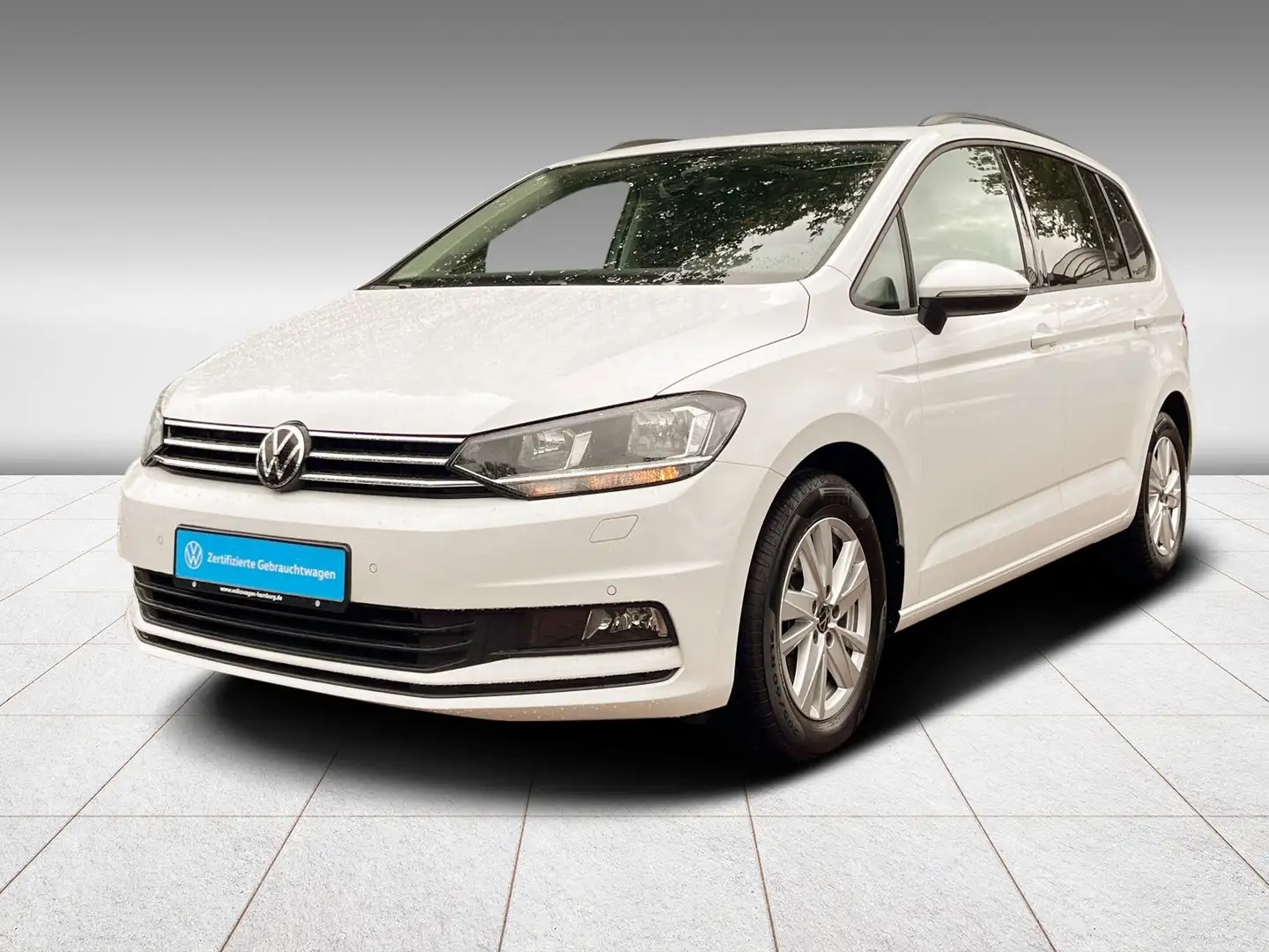 Volkswagen Touran 2.0 TDI Comfortline DSG LED Navi Kamera Weiß - 2