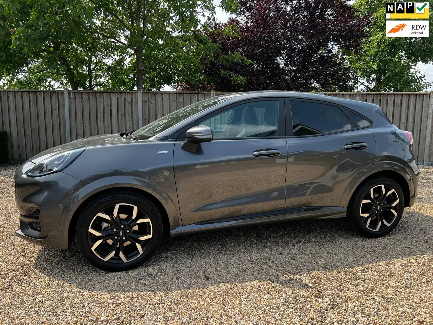 Ford Puma 1.0 EcoBoost Hybrid ST-Line X 155PK Automaat Navig Grijs - 1