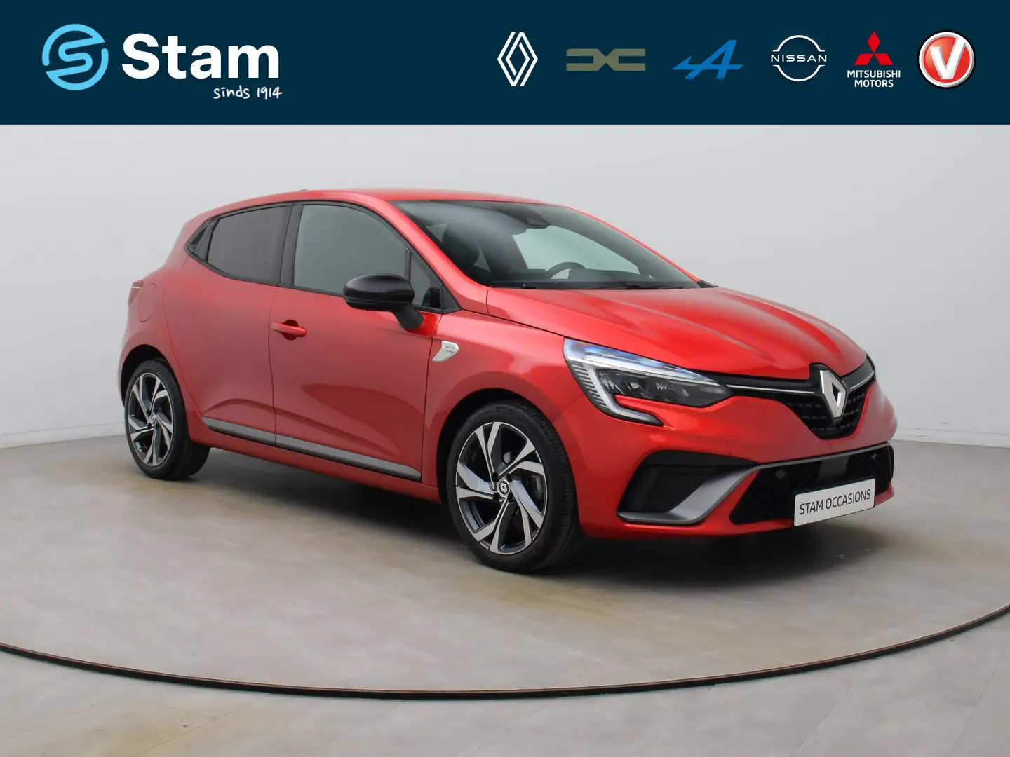 Renault Clio TCe 90pk R.S. Line Adapt. cruise | Camera | Navi | Rood - 1