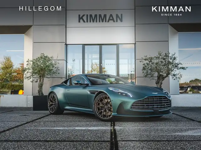 Aston Martin DB12 4.0 V8 | Satin Racing Green | 21 velgen Satin Bron