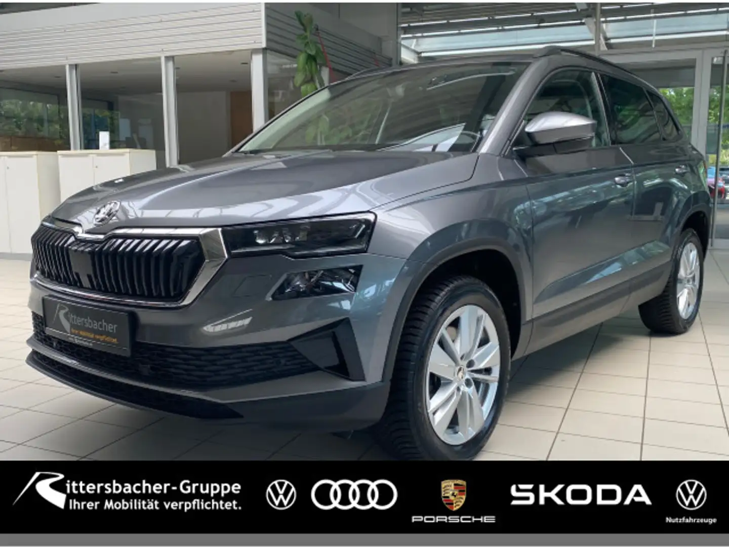 Skoda Karoq 1.5 TSI DSG Selection Navi Kamera LED Grau - 1