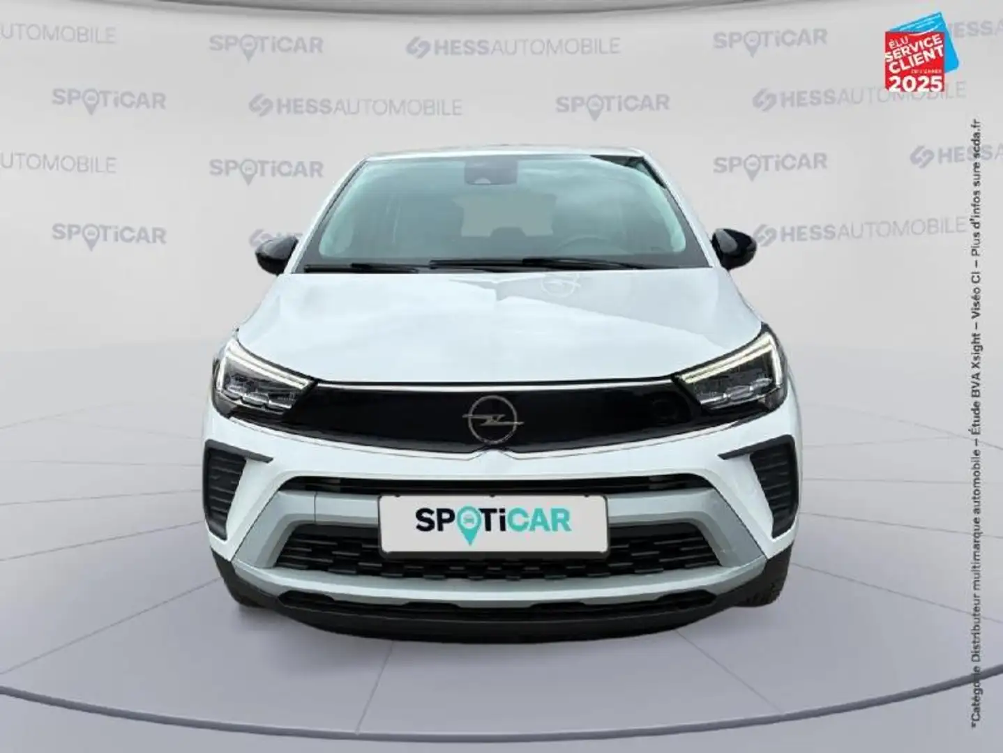 Opel Crossland 1.2 Turbo 110ch Elegance Camera Blanc - 2