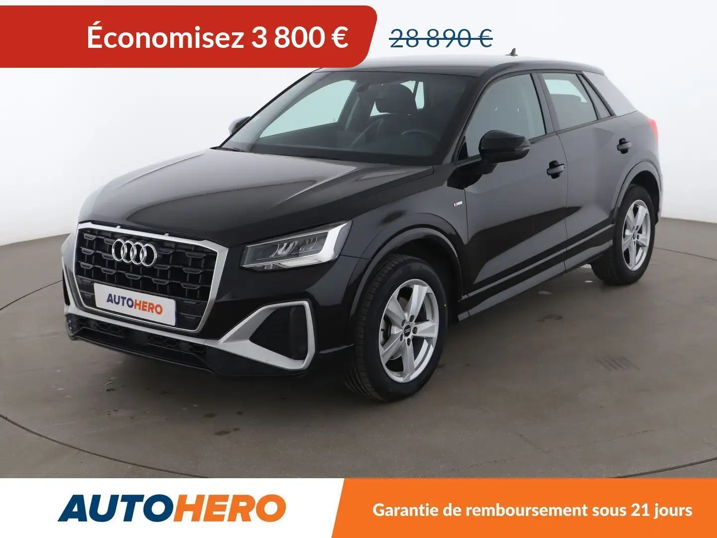 Audi Q2 35 TFSI S Tronic Noir - 1