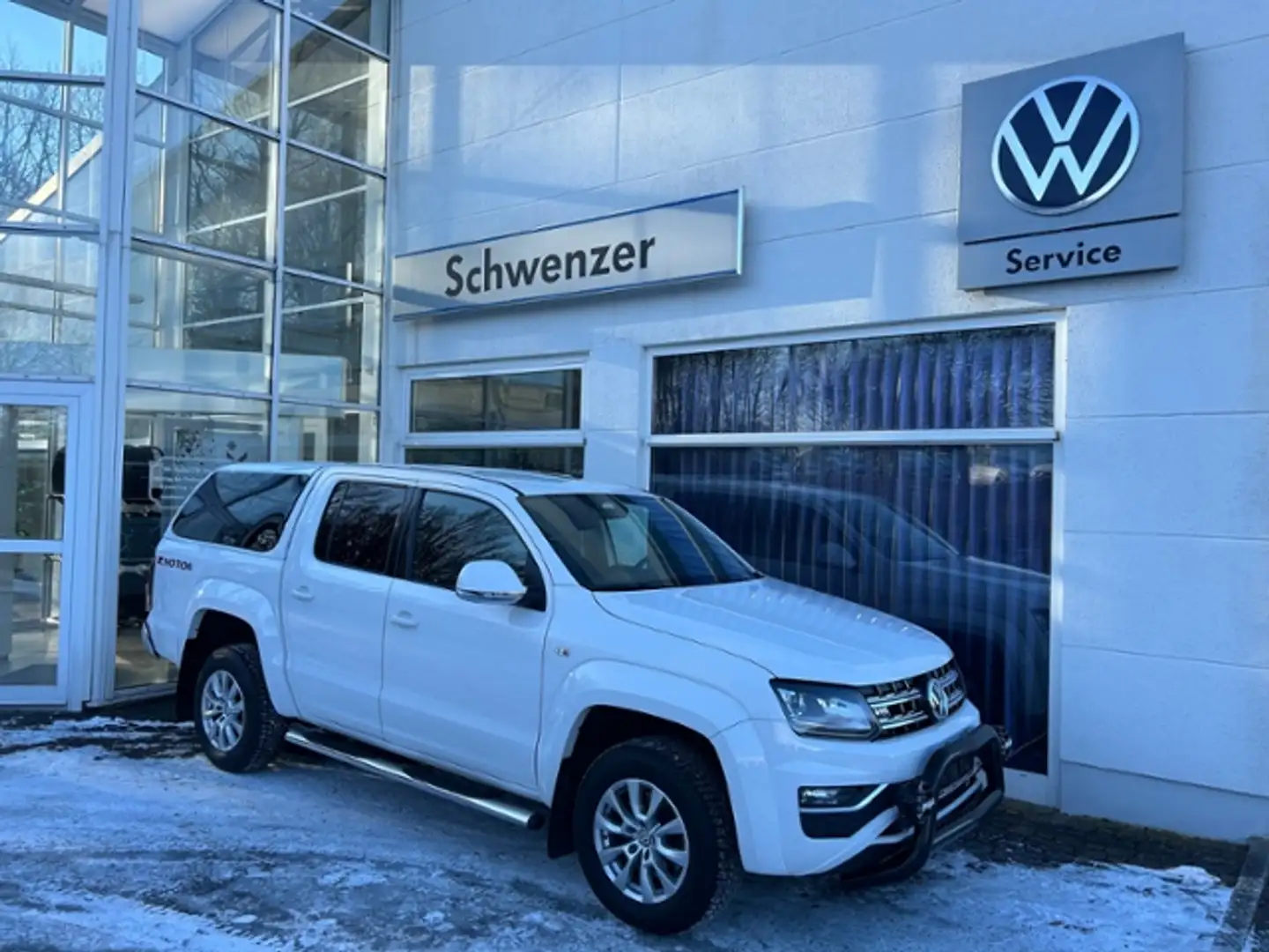 Volkswagen Amarok Aventura DoubleCab 4Motion XENON NAVI AHZV LEDER Blanc - 2