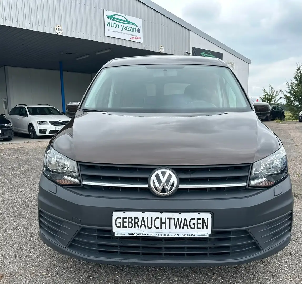 Volkswagen Caddy PKW Trendline BMT / 1.Hand / Klima / SHZ Braun - 2