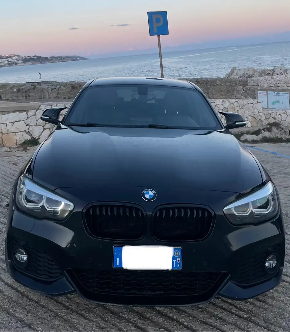 BMW 120 120i Msport 5p auto 12/2018 B48 Fekete - 1