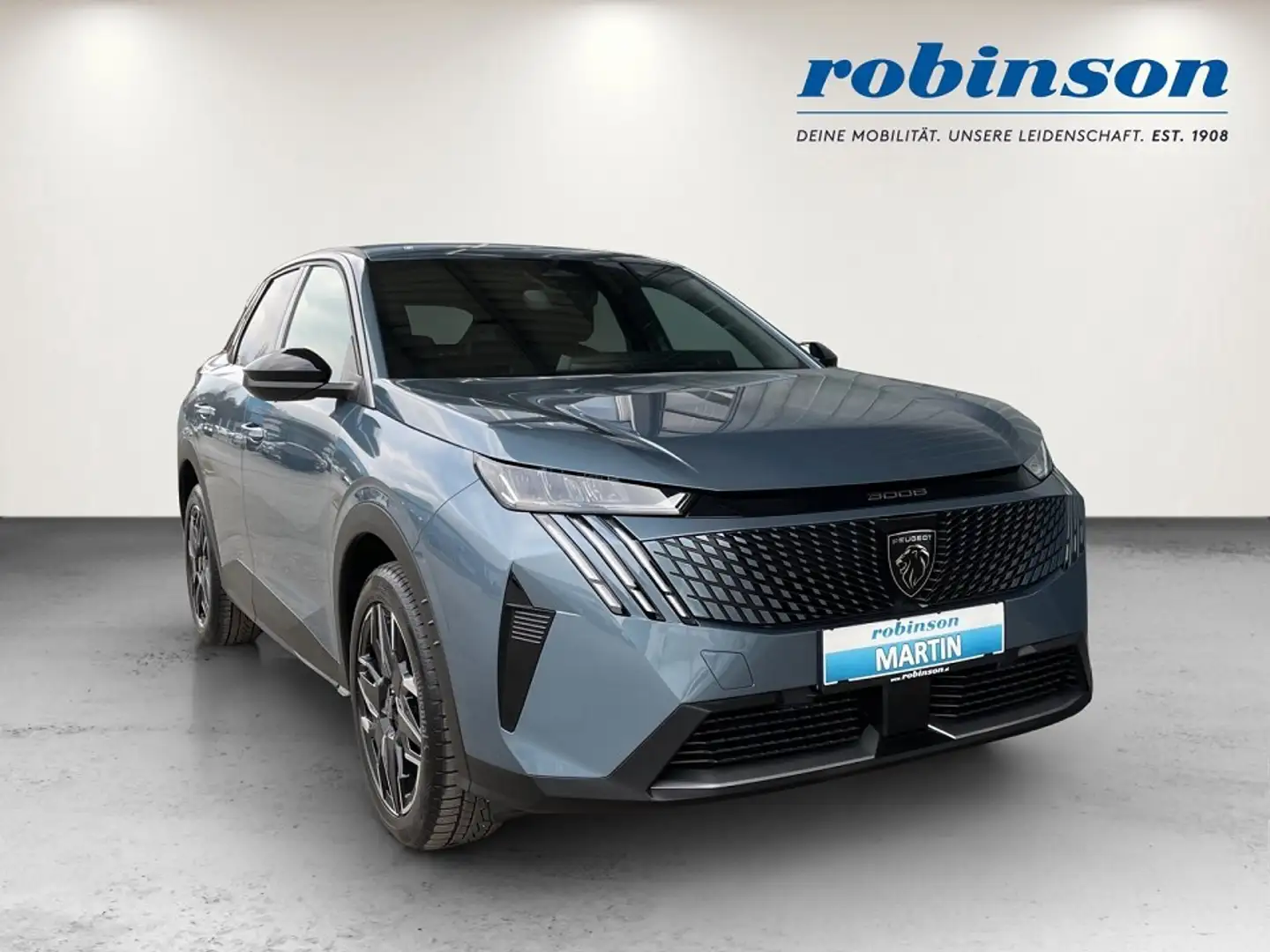 Peugeot 3008 Hybrid 136 E-DCS6 Allure Aut. Blau - 1