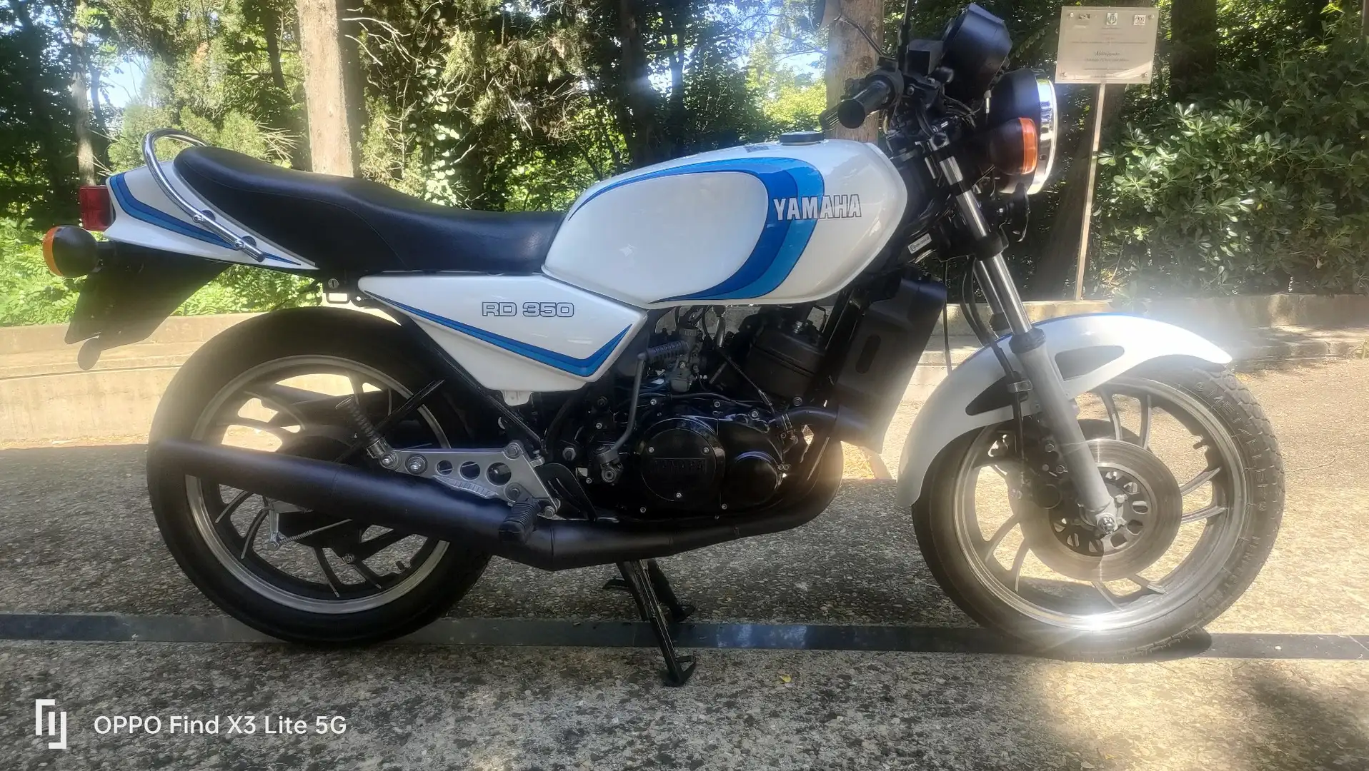 Yamaha RD 350 4L0 Blanc - 2