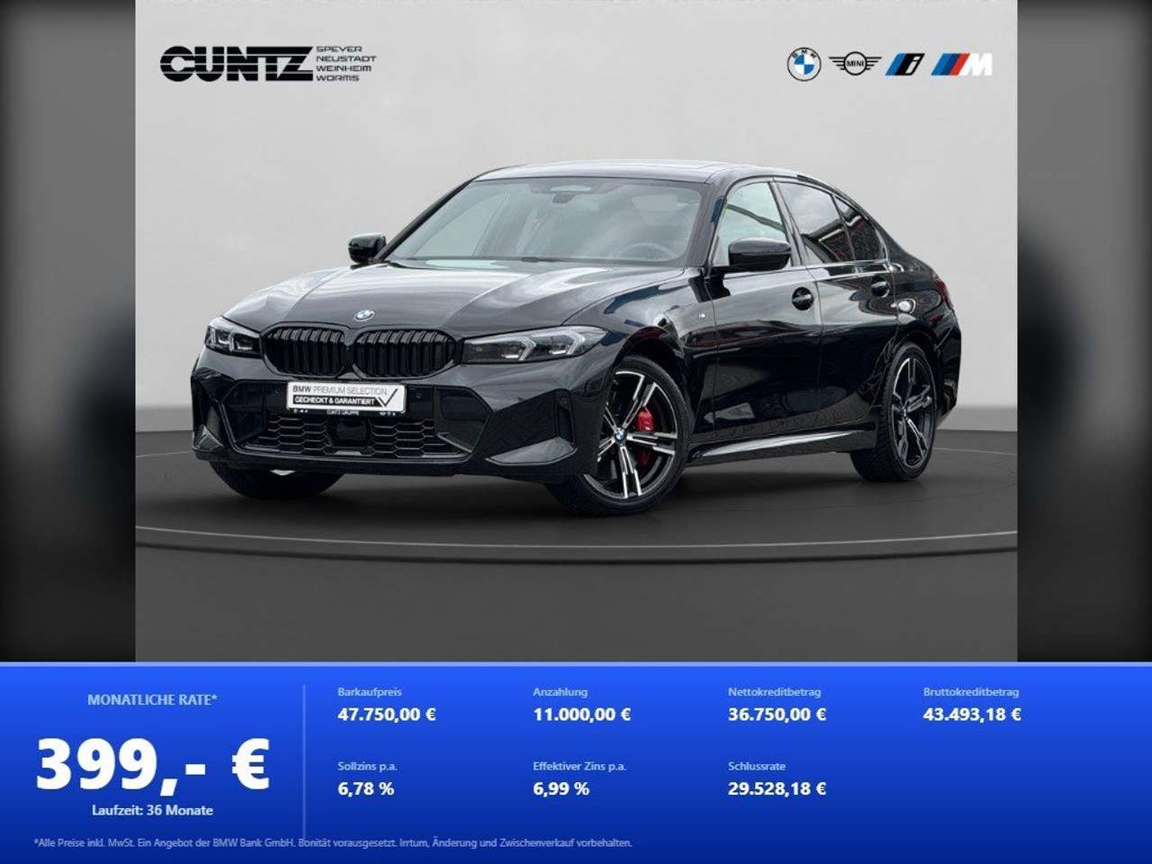 BMW 320 — BMW 320 i xDrive Limousine M Sport Pro Harman/Kardon Glasd