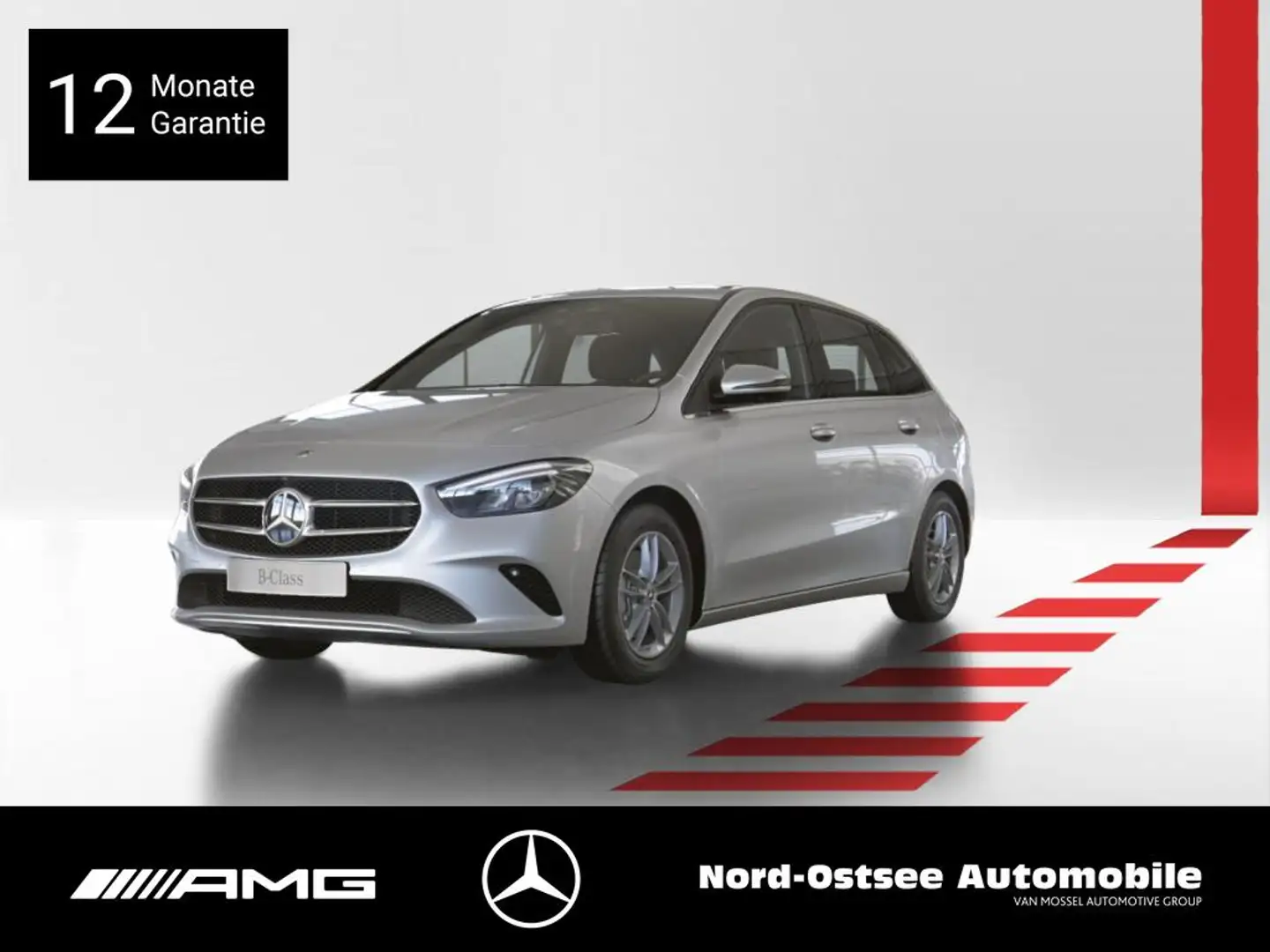 Mercedes-Benz B 200 STYLE NAVI PDC 360 KAMERA LED SITZH Plateado - 1