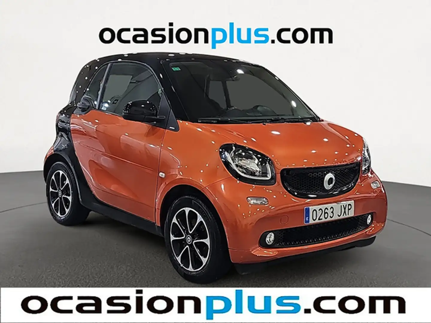 smart forTwo Coupé 66 Passion Aut. Naranja - 2
