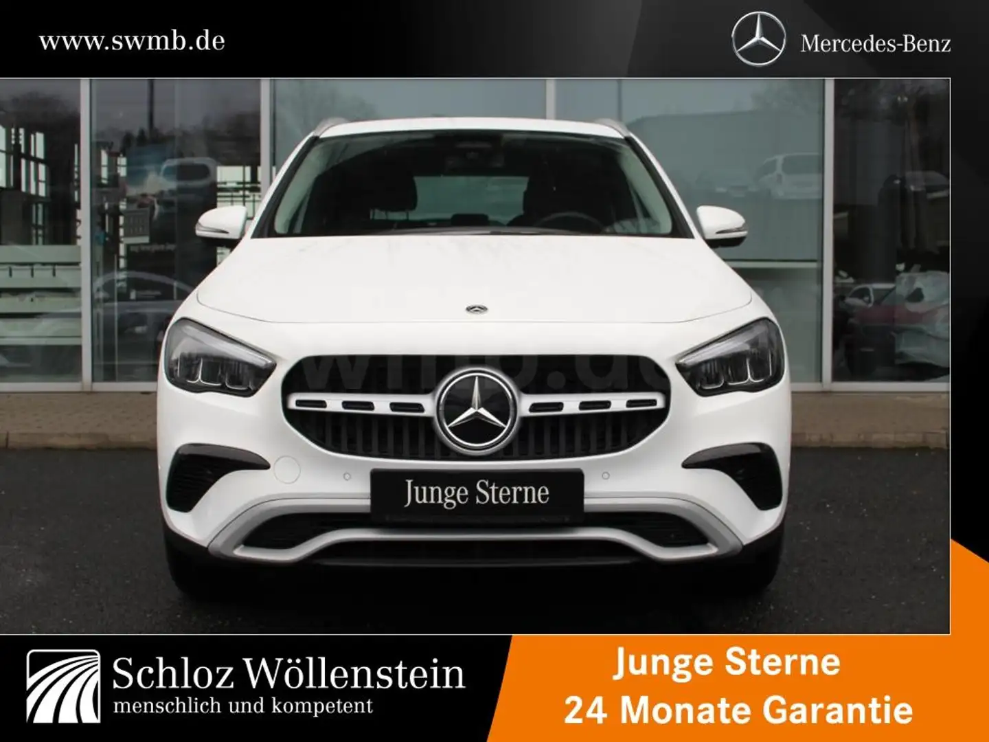 Mercedes-Benz GLA 220 4M LED/Advanced-P/RfCam/Spiegel-P/Sitzhz Biały - 2