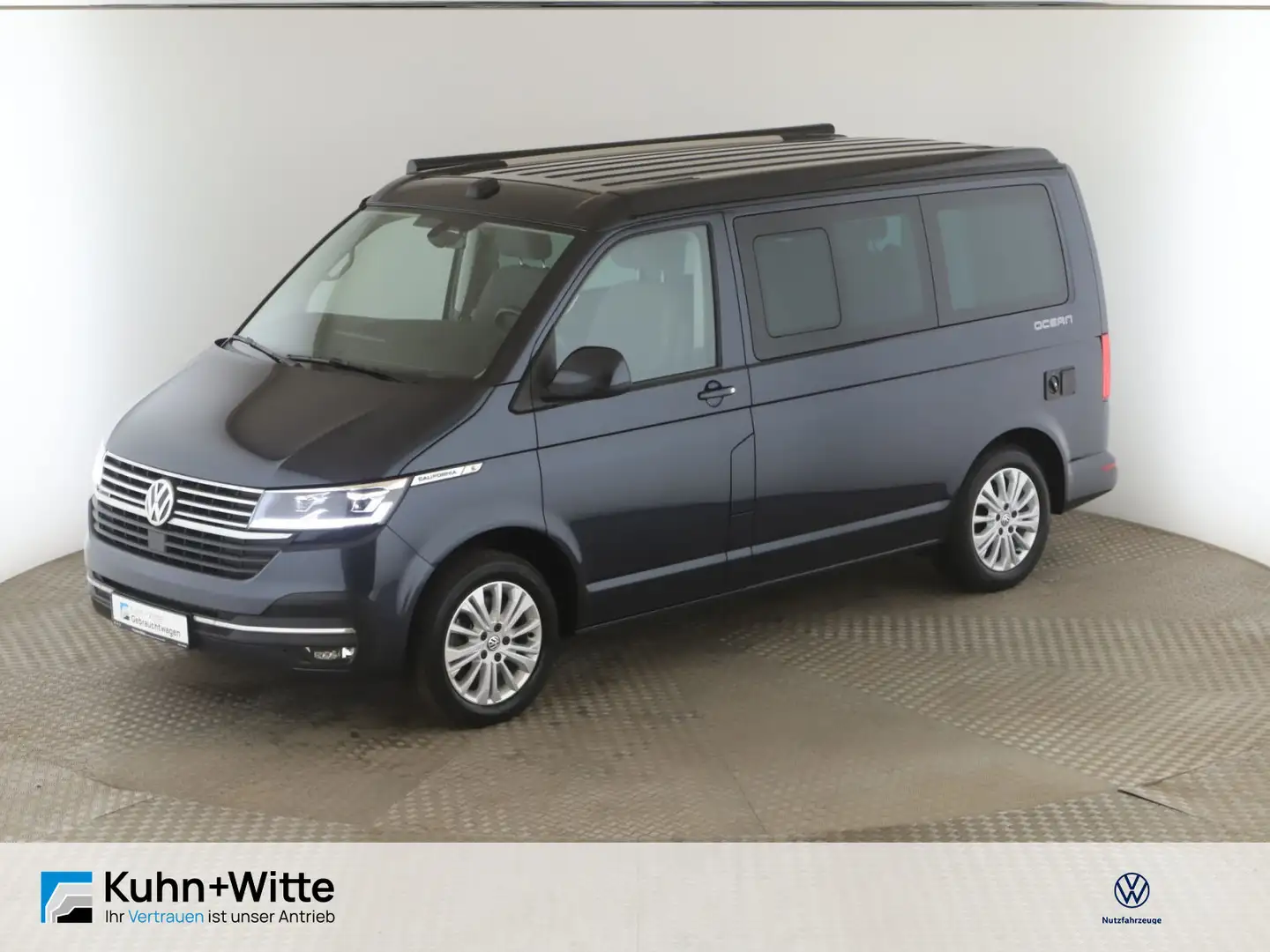 Volkswagen T6.1 California 2.0 TDI 4M Ocean *AHK*LED*RFK* Blauw - 1