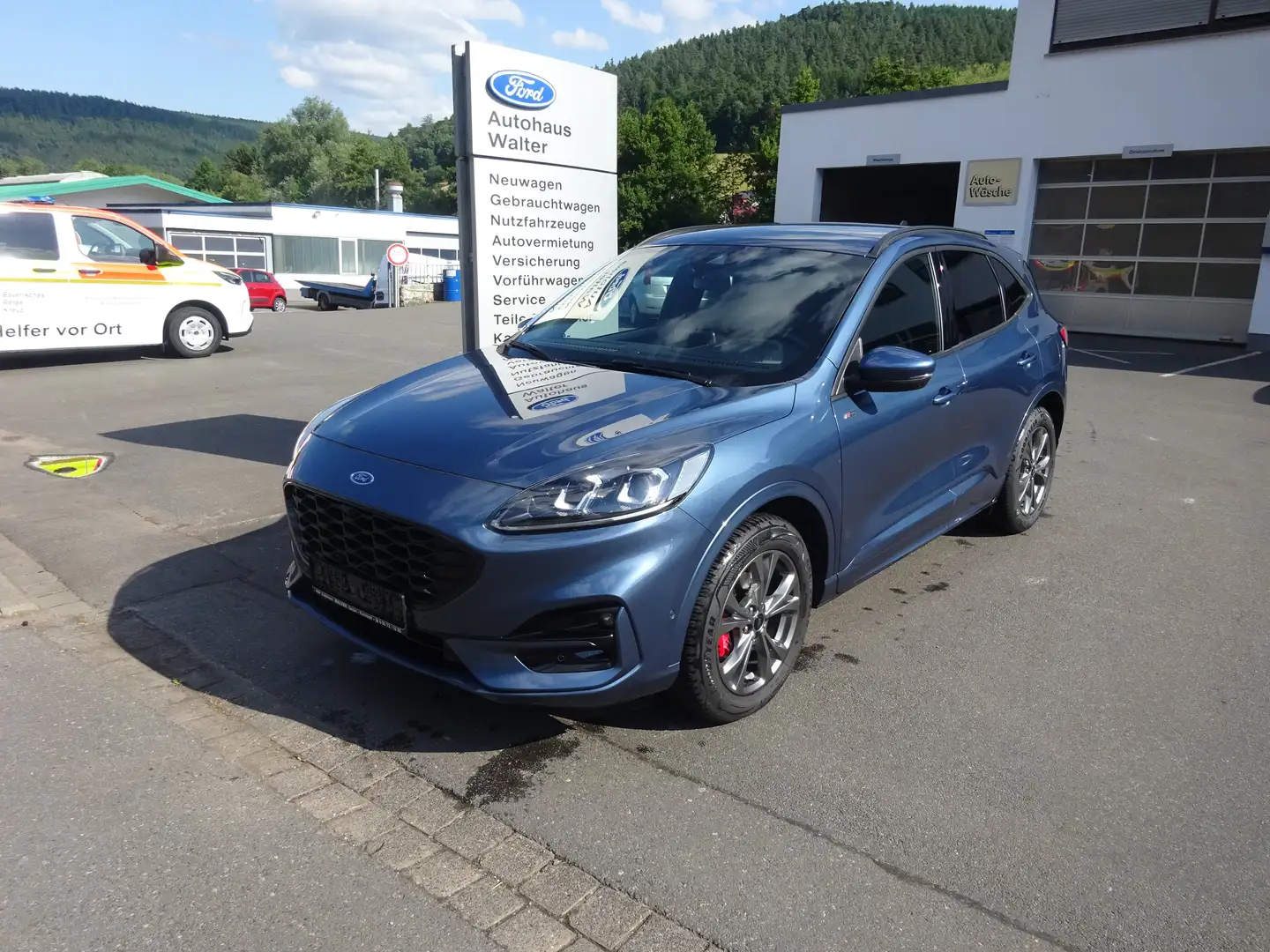 Ford Kuga ST-Line X Allrad Navi Kamera ACC LED Blu/Azzurro - 1