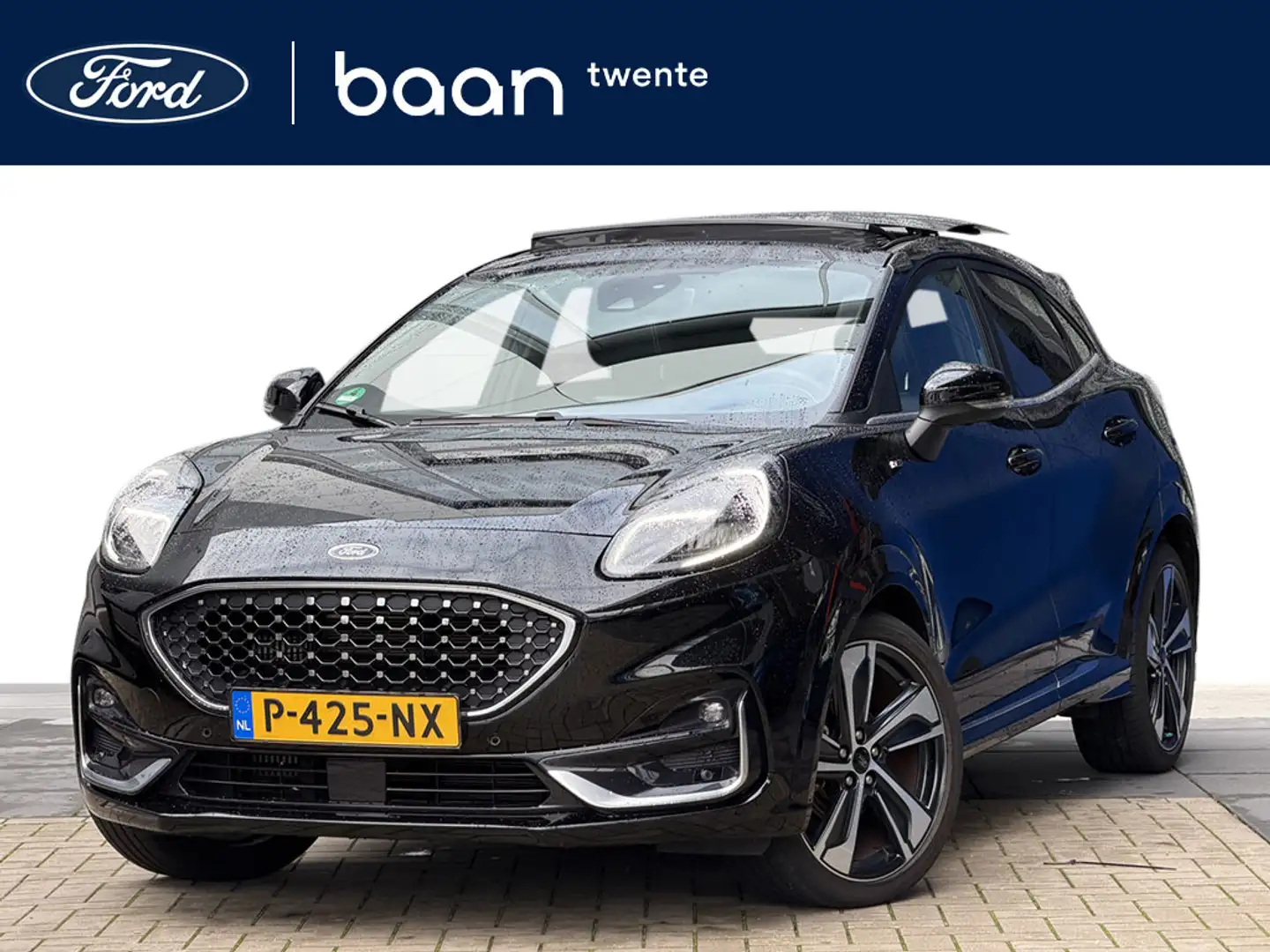 Ford Puma 1.0 EcoBoost Hybrid ST-Line Vignale | Panorama dak Zwart - 1