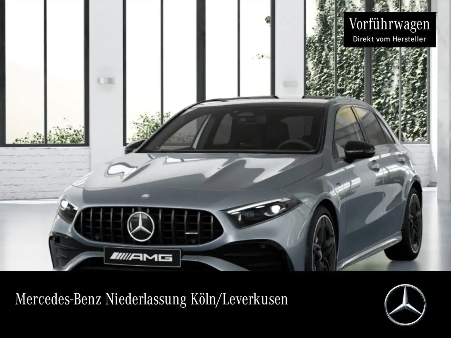 Mercedes-Benz A 35 AMG A 35 4M Kompakt AMG+PANO+MULTIBEAM+STHZG+BURMESTER Silber - 1