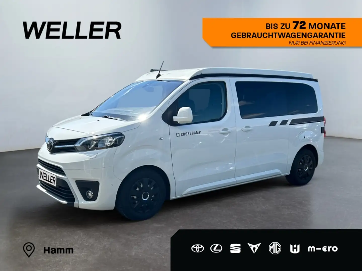 Toyota Proace 1,5l-D-4D Crosscamp *PDC v+h*Tempo* Blanc - 1