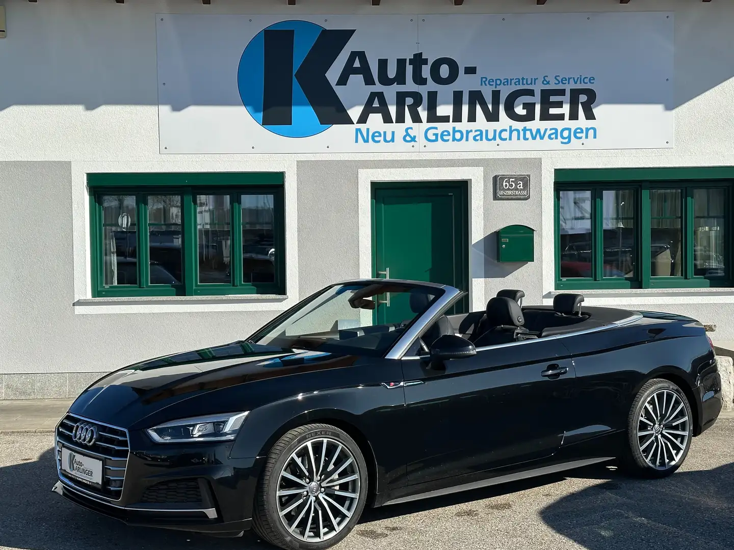 Audi A5 Cabrio 2,0 TDI sport S-tronic *S-LINE* Schwarz - 1