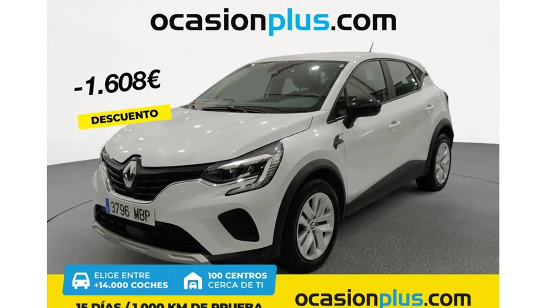 Renault Captur TCe Intens 74kW GLP Blanc - 1