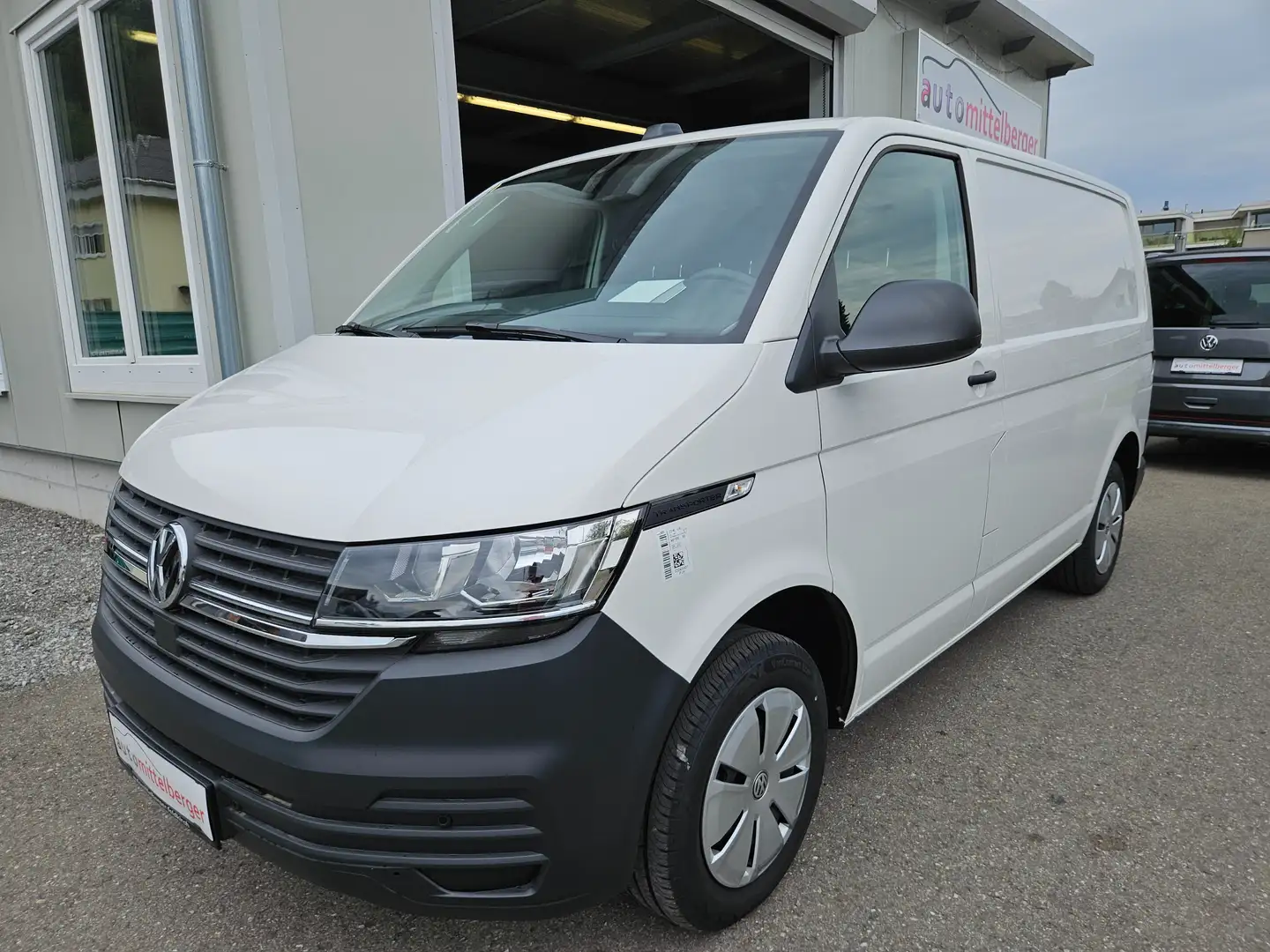 Volkswagen T6 Transporter Kasten 4MOTION Schaltgetriebe "AHV, PDC. hi.&vo." Blanc - 1