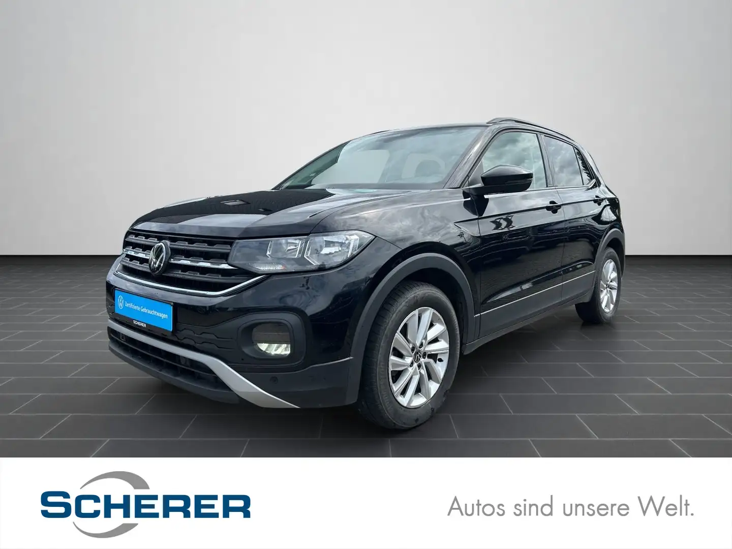Volkswagen T-Cross Life 1.0 TSI DSG ACC CARPLAY RFK Schwarz - 1