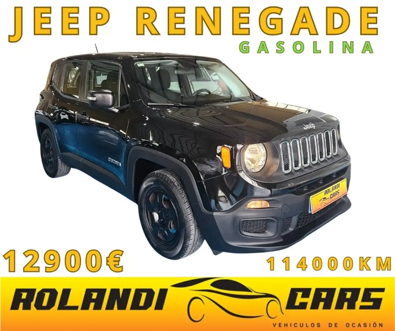 Jeep Renegade 1.6 E-TORQ 110 HP Longitude FWD Negro - 1