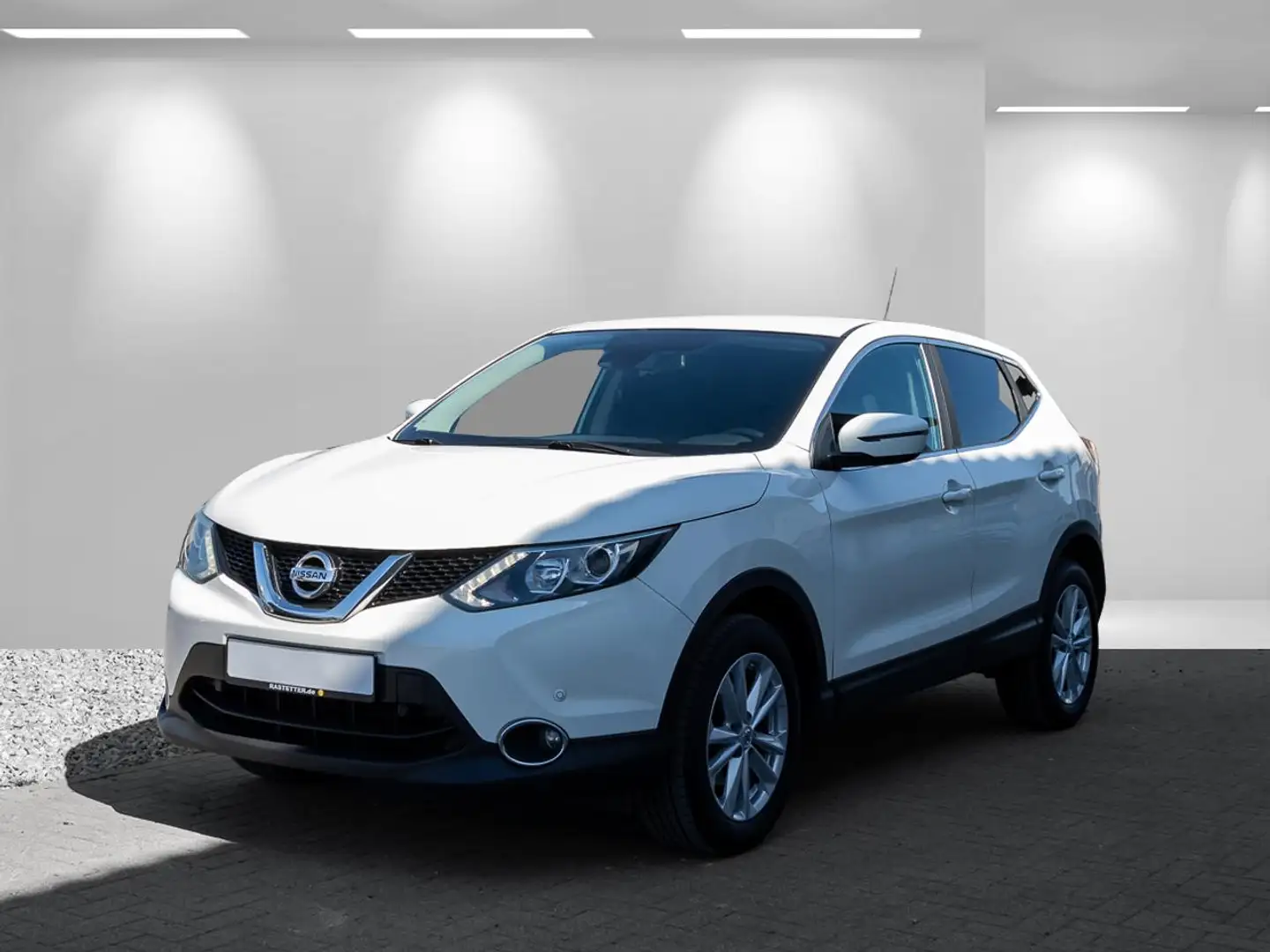 Nissan Qashqai dCi acenta SHZ+PDC+Privacy+Klimaaut+LMF+Temp+Nebel Weiß - 2