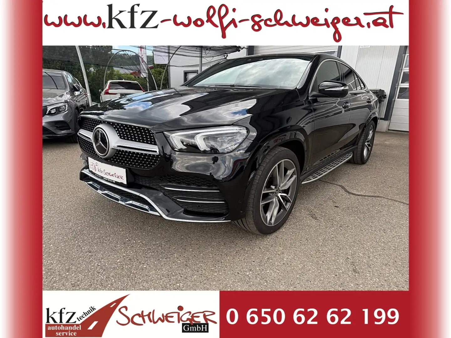 Mercedes-Benz GLE 350 d Coupé 4MATIC Aut. Schwarz - 1
