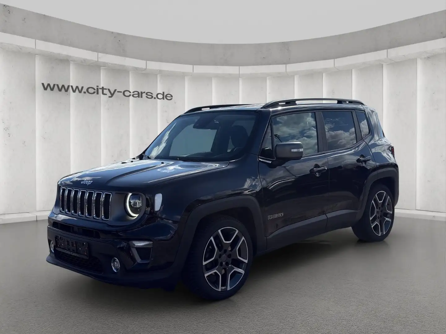 Jeep Renegade Limited FWD*Autom.*LED*ACC*Cam*1.Hand Zwart - 1