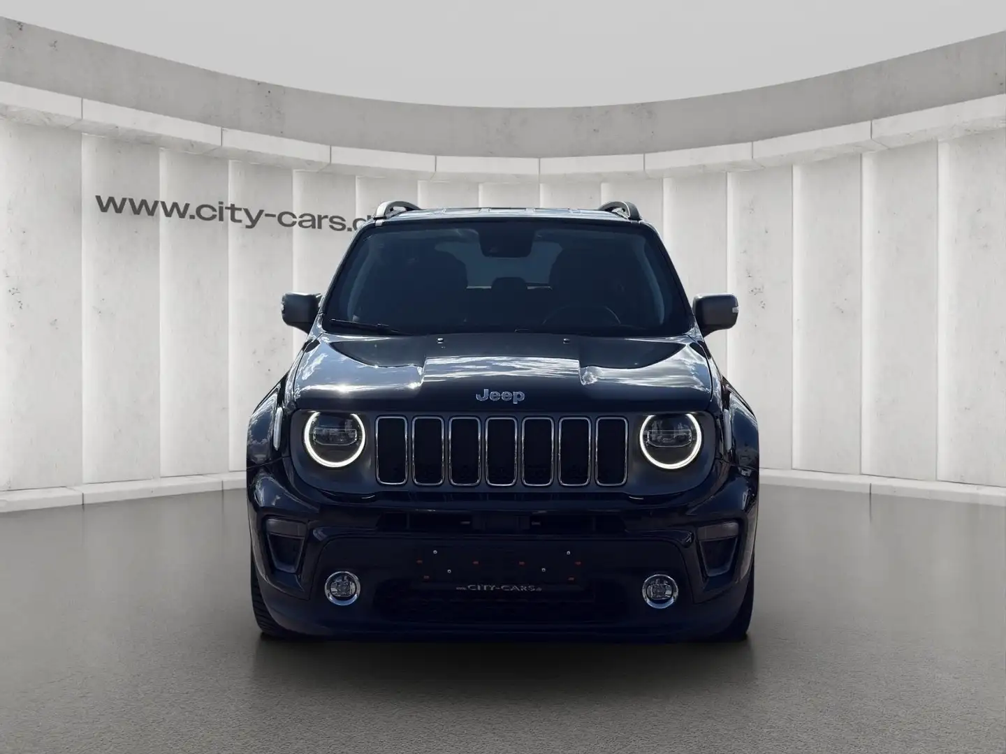 Jeep Renegade Limited FWD*Autom.*LED*ACC*Cam*1.Hand Zwart - 2