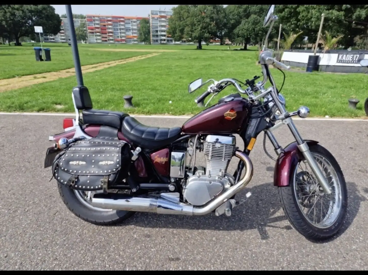 Suzuki LS 650 savage Czerwony - 1