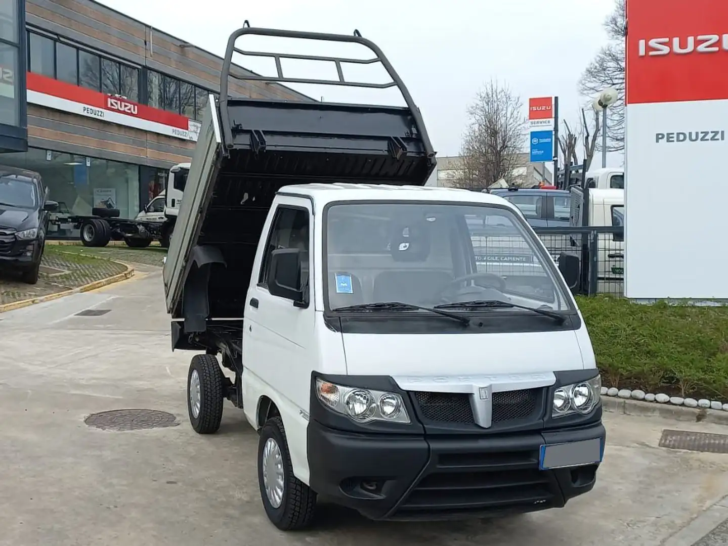 Piaggio Porter RIBALTABILE POSTERIORE Wit - 1