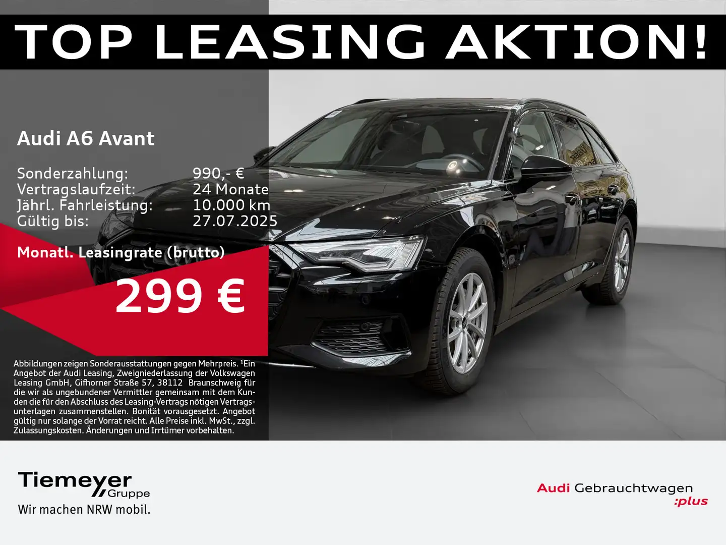 Audi A6 40 TDI ADVANCED HuD LEDER MATRIX ASSIST Schwarz - 1
