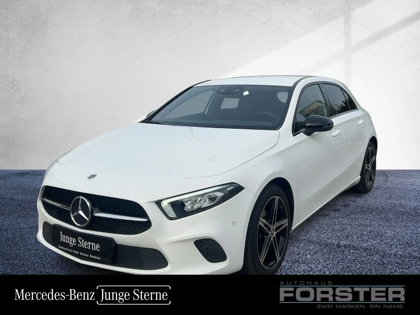 Mercedes-Benz A 180 Progressive PTS Shz LED HUD MBUX CarPlay Weiß - 1