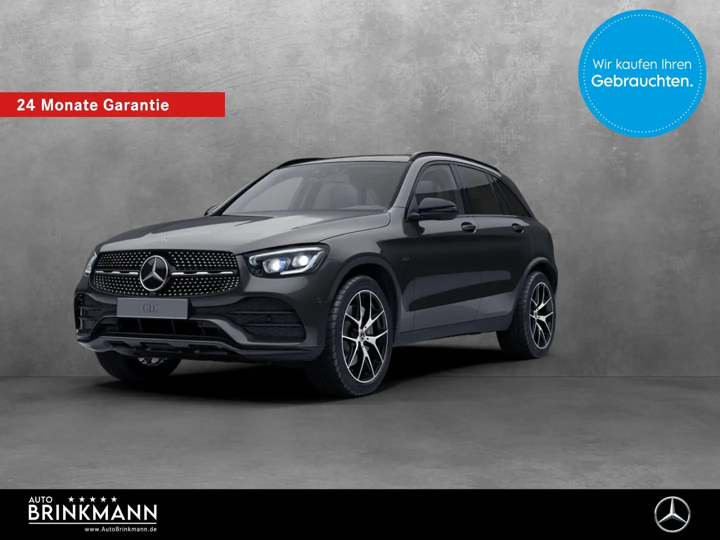 Mercedes-Benz GLC 300 GLC 300 de 4M AIRMATIC/AHK/PANO/NIGHT/BURMESTER Gris - 1