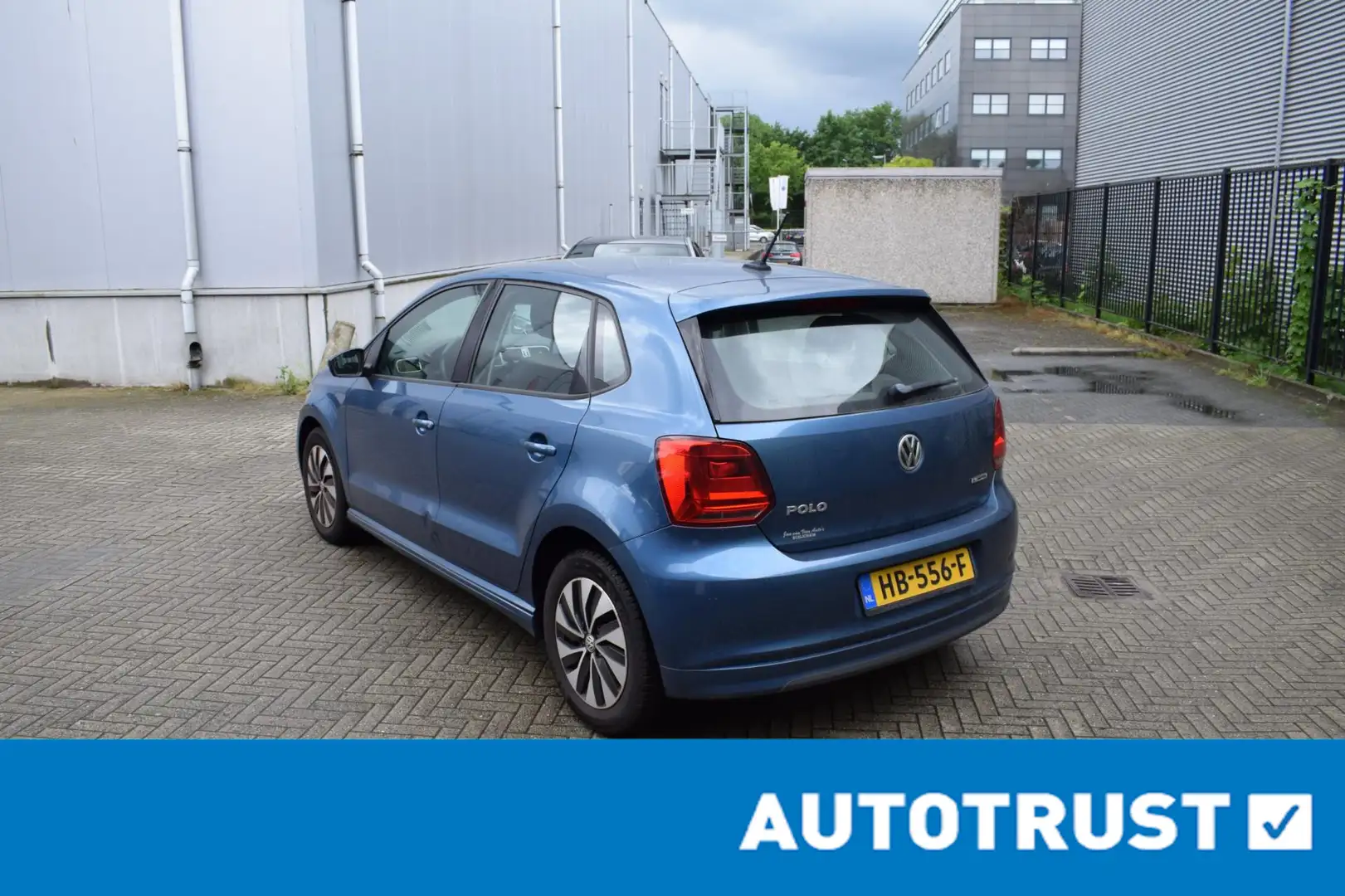 Volkswagen Polo 1.0 TSI BlueMotion NLauto 5 deurs Navi Airco Cruis Bleu - 2