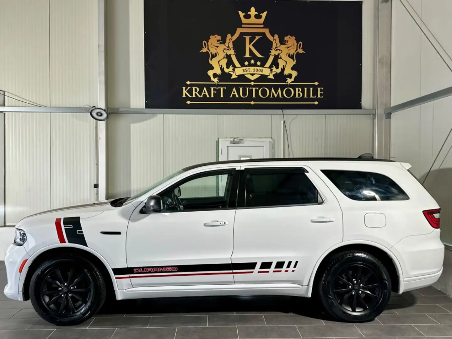 Dodge Durango DURANGO 5,7 V8 SRT 4X4-MEGA-RED/WHITE-7.SITZER Blanco - 2