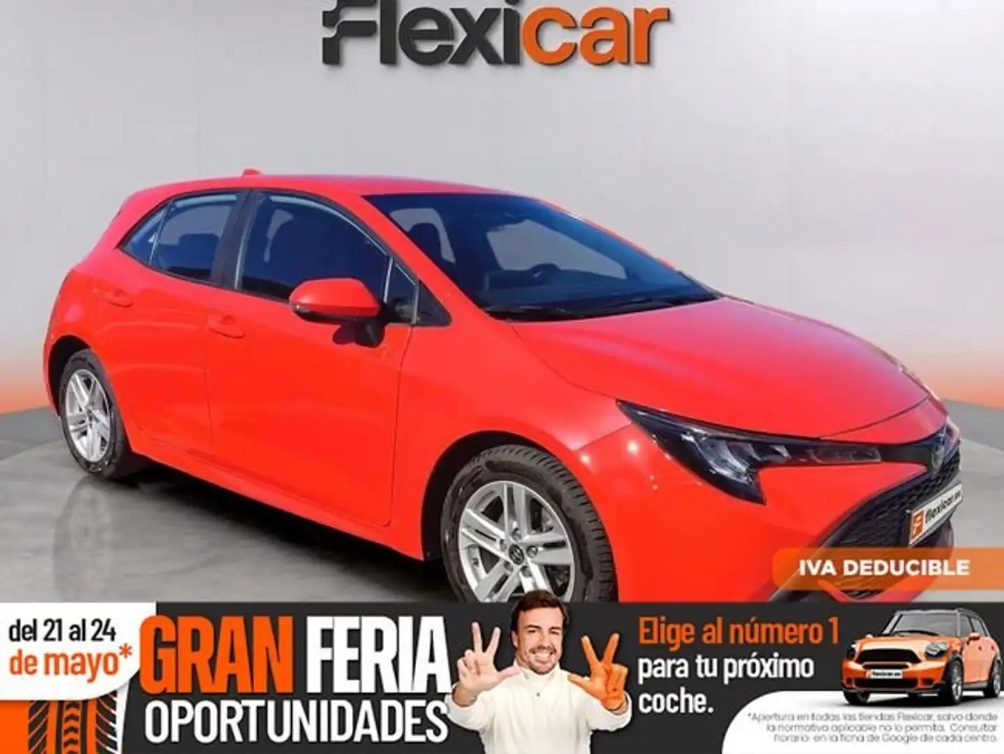 Toyota Corolla 125H Active Tech Rojo - 1