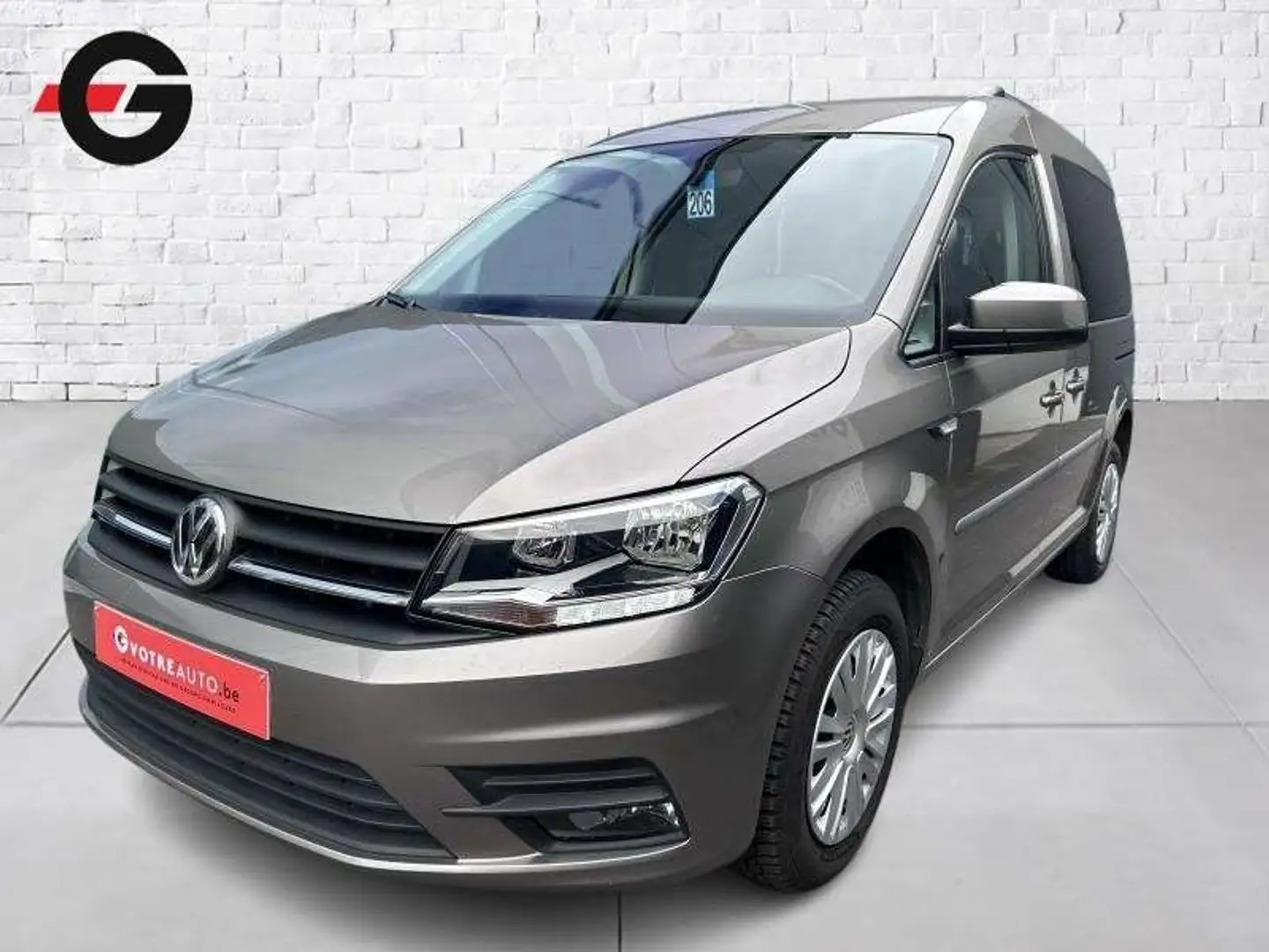 Volkswagen Caddy COMFORT TGI 110 5PL. Gris - 1