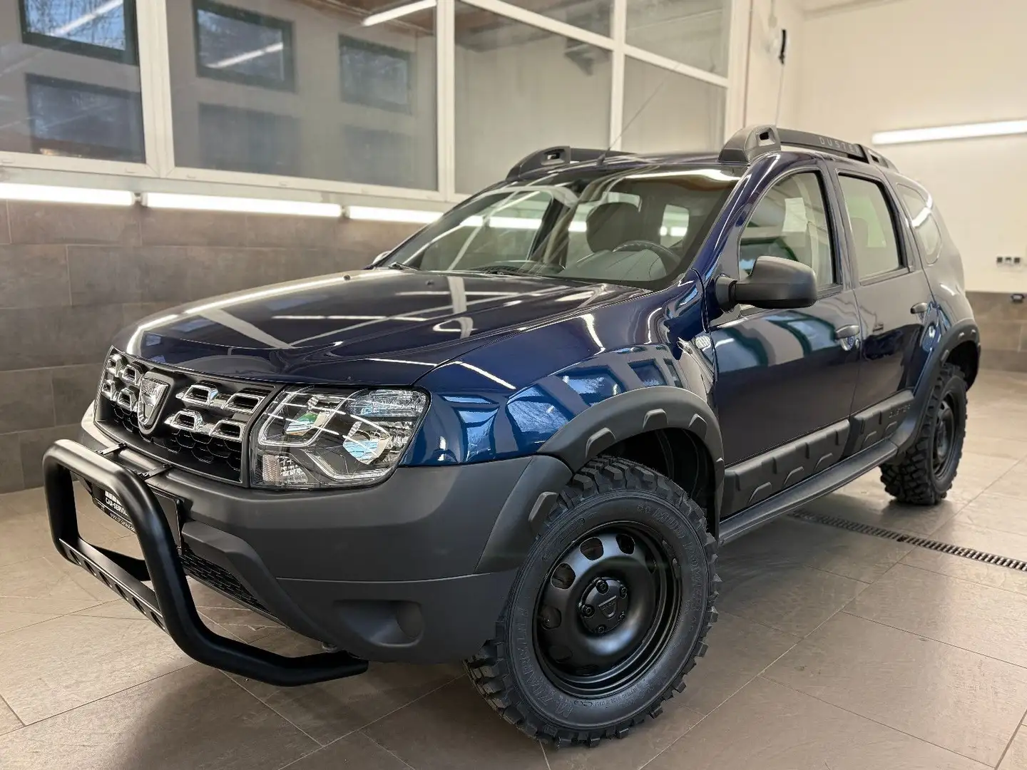 Dacia Duster I Ice 4x2 Offroad Räder Frontbügel Klima Blau - 1