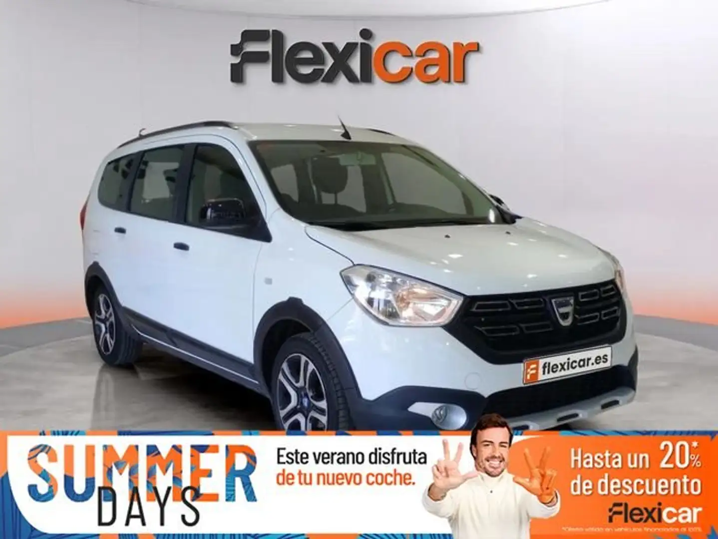 Dacia Lodgy SL+Aniversario++80kW%28110CV%29+7Pl+-+5P+%282021%2 Bianco - 1