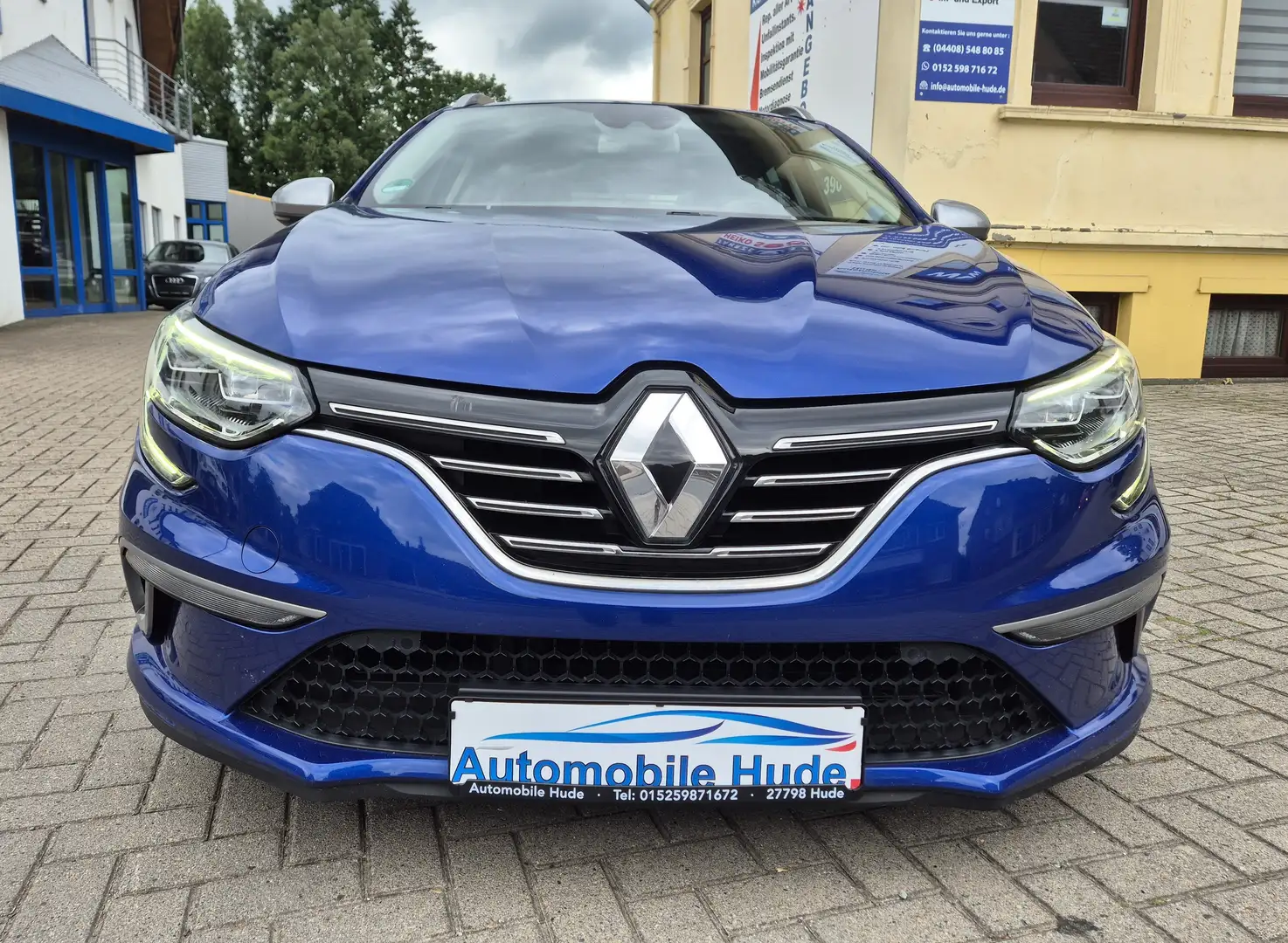 Renault Megane GT-Line Automatik Navi Rkamera Einpahilfe ACC SHZ Blau - 2