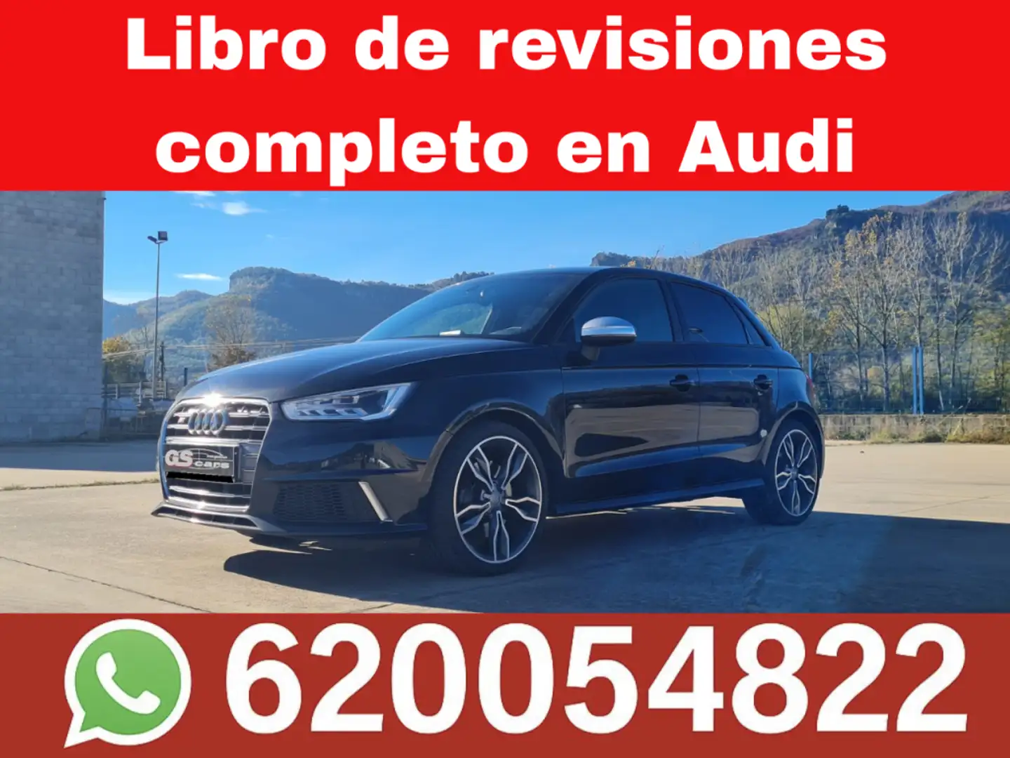 Audi S1 Sportback 2.0 TFSI Negro - 1