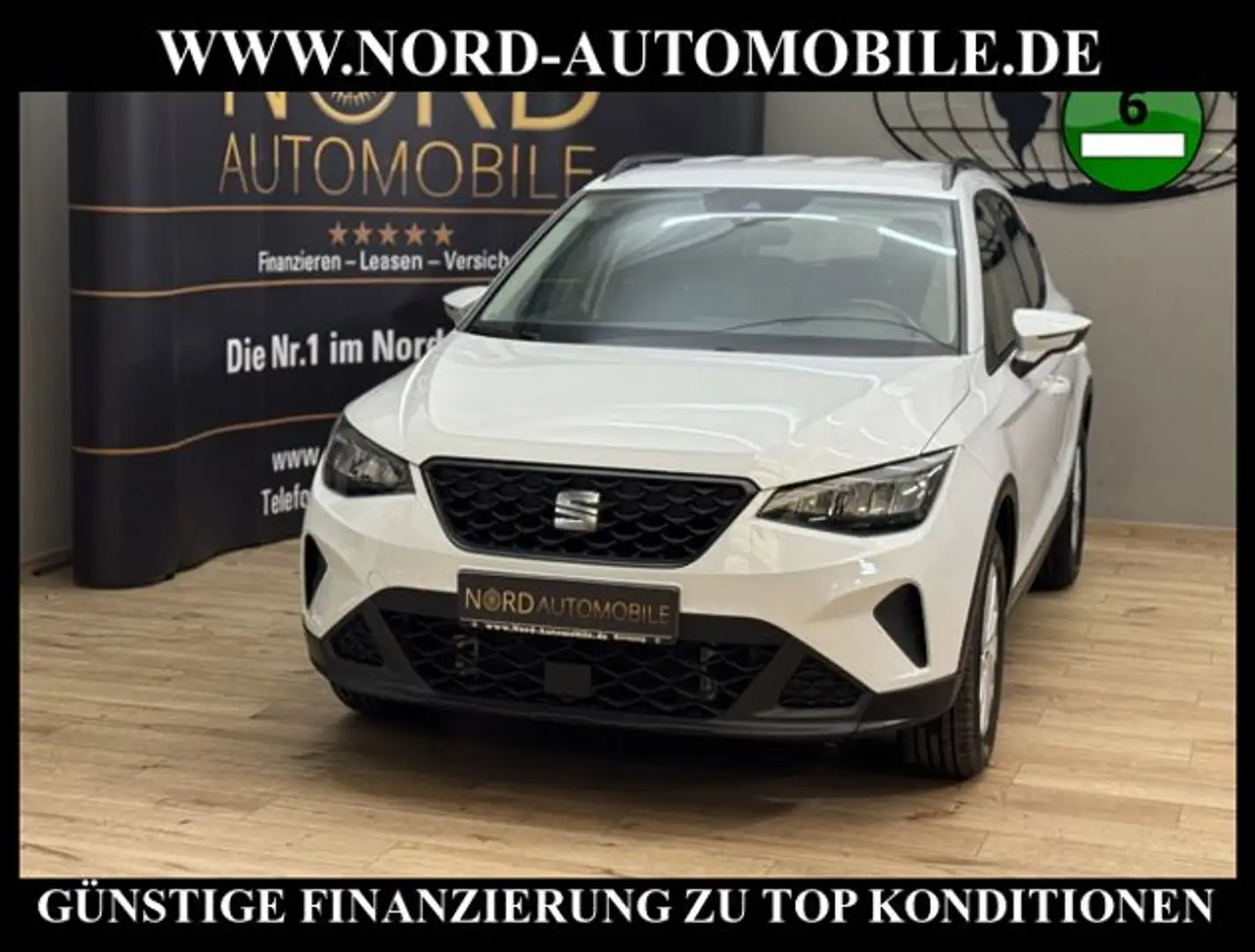 SEAT Arona Style 1.0 TSI Virt.Cockpit/LED/ACC Style Weiß - 1