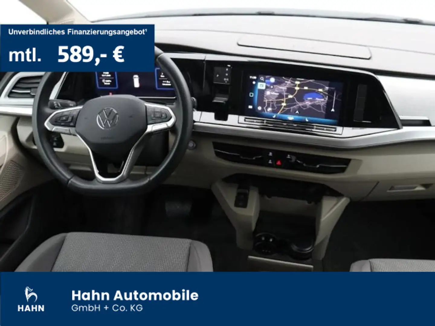 Volkswagen T7 Multivan 110KW Life ACC AHK NAVI Grau - 1